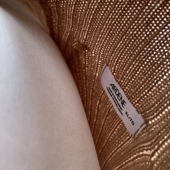 Women's Tan Sweater - Picture 7 of 8